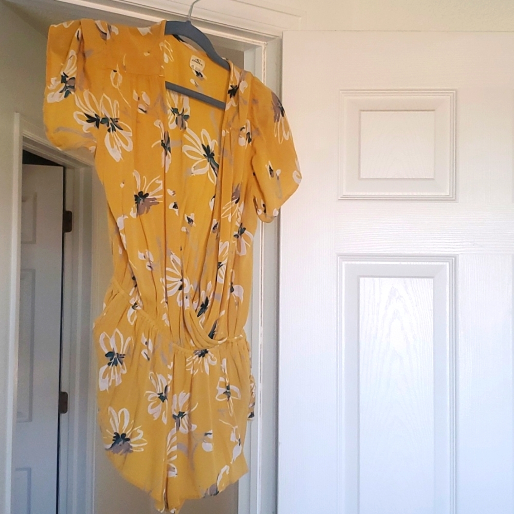 Yellow O'Neil Romper
